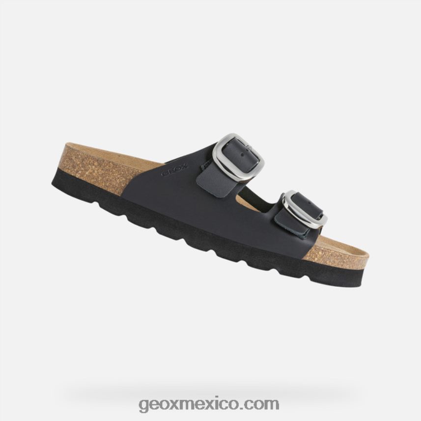 mujer alta brionia negro Geox L846PZ558