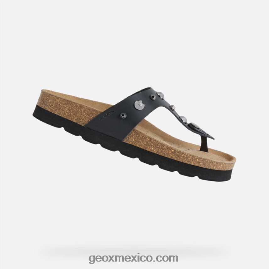 mujer alta brionia negro Geox L846PZ602