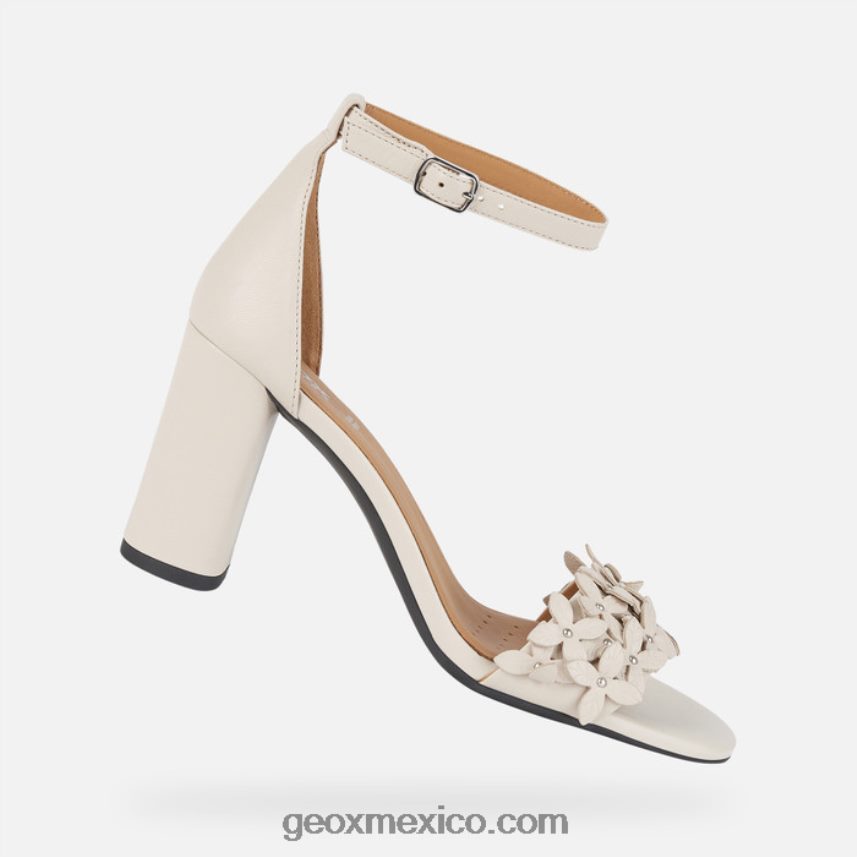 mujer alta eraklia crema Geox L846PZ499