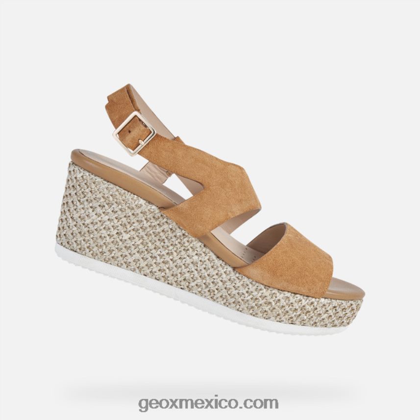 mujer lípari coñac Geox L846PZ534