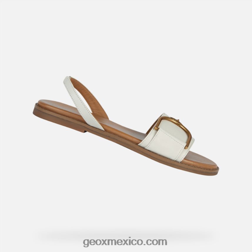 mujer naileen blanquecino Geox L846PZ150