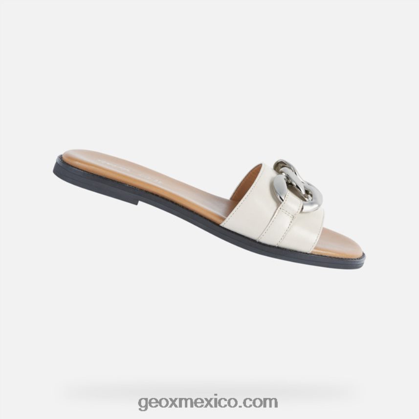 mujer naileen crema Geox L846PZ367