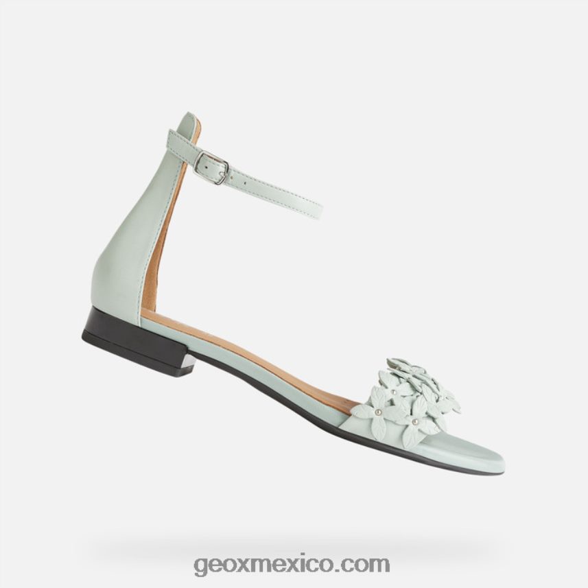 wistrey sandalo mujer menta Geox L846PZ571