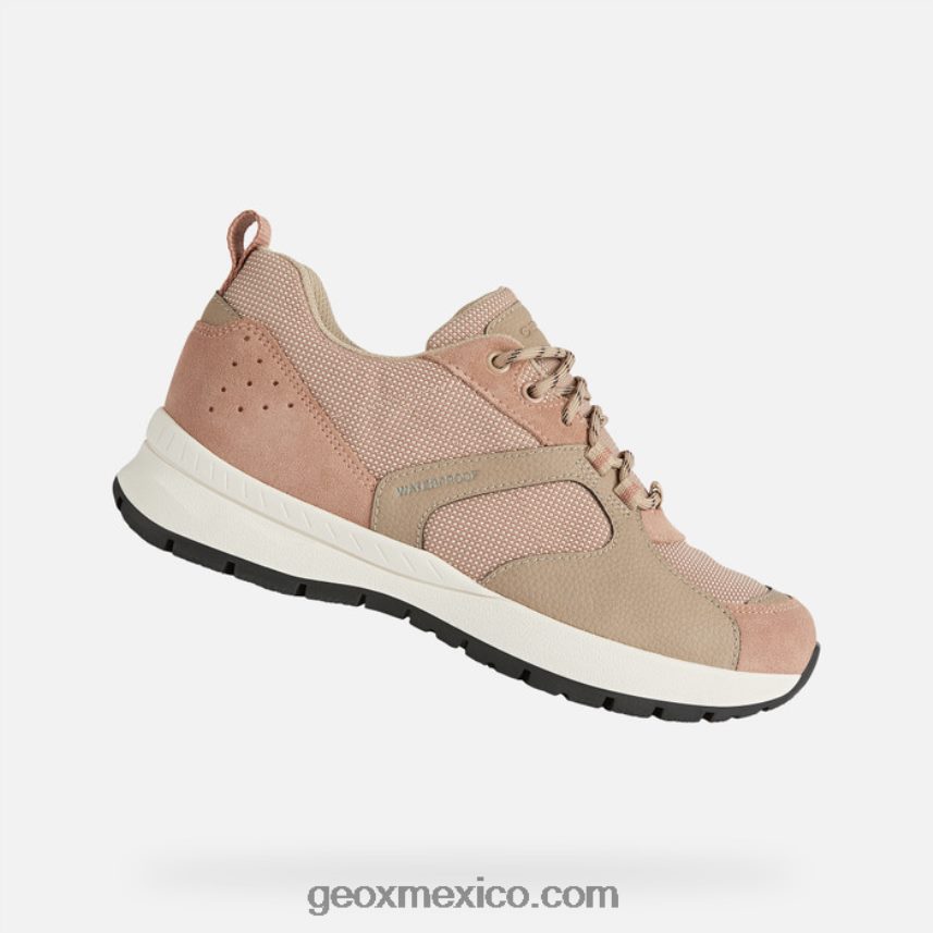 braies abx mujer Rosa oscura Geox L846PZ334