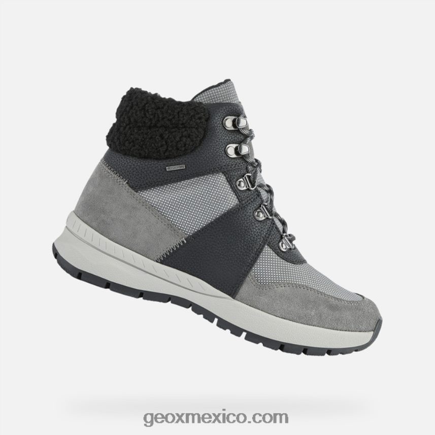 braies abx mujer gris oscuro Geox L846PZ225