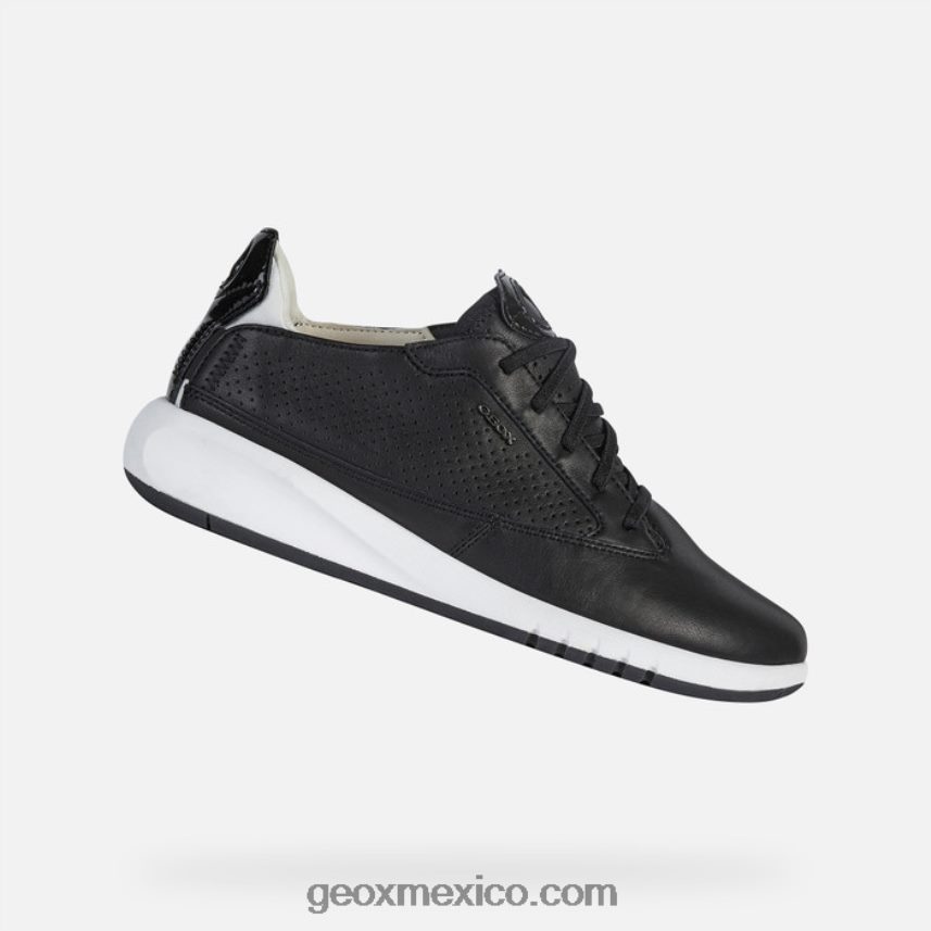 mujer aerantis negro Geox L846PZ214