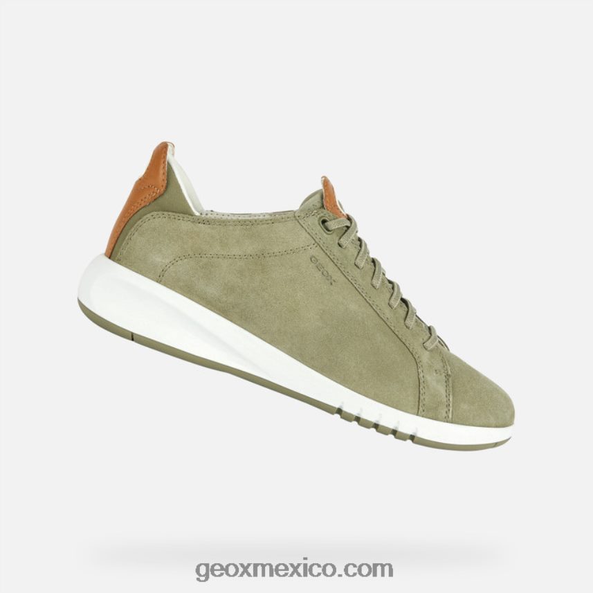 mujer aerantis pistacho/camello Geox L846PZ103