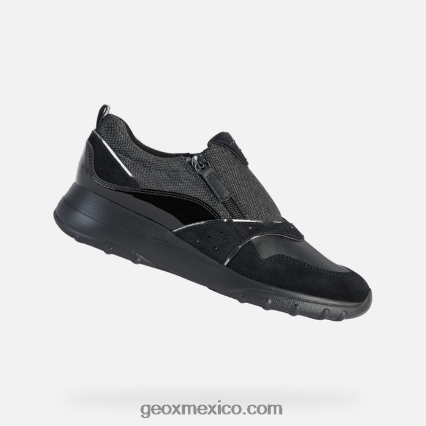 mujer alleniee negro Geox L846PZ418