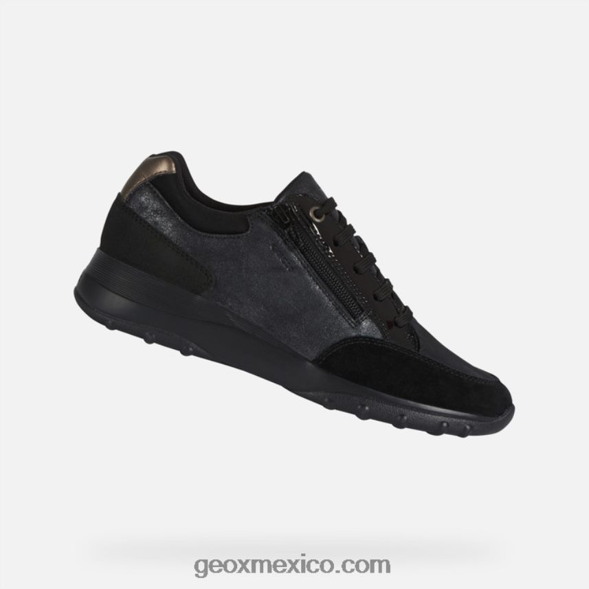 mujer alleniee negro Geox L846PZ591