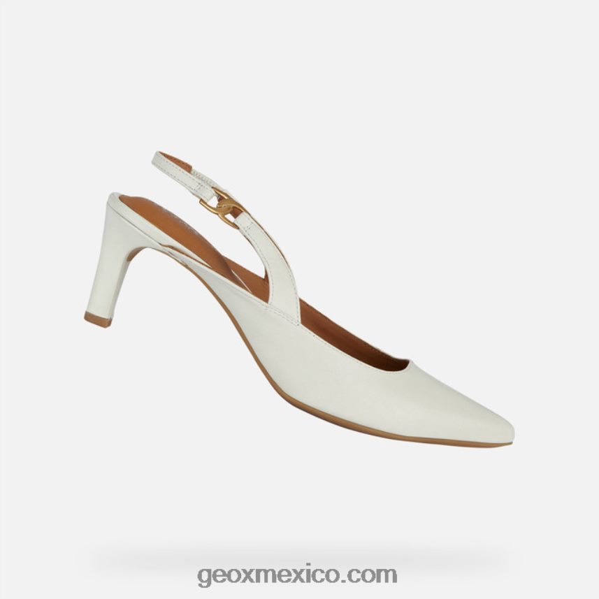 mujer bibbiana blanquecino Geox L846PZ289