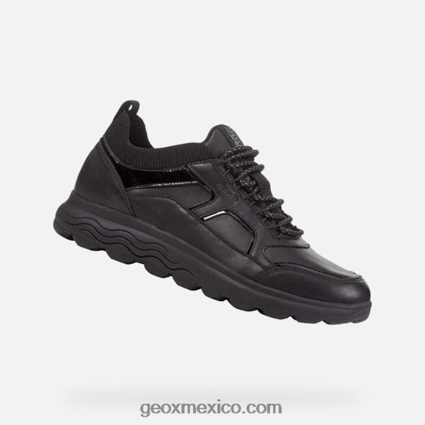 mujer esferica negro Geox L846PZ63