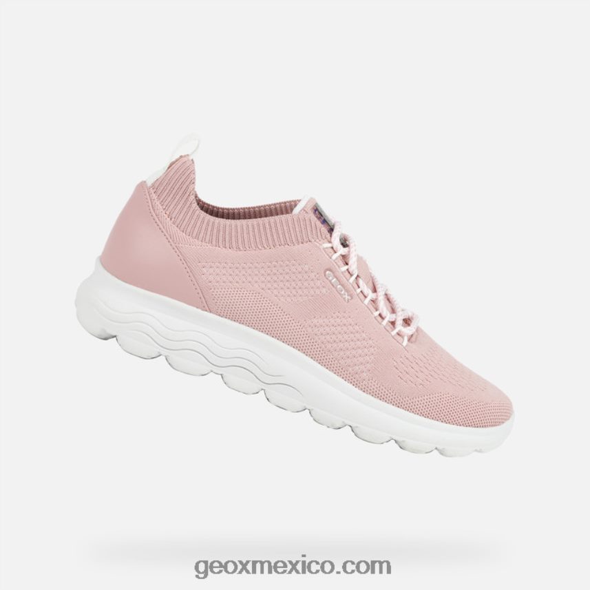 mujer esferica rosa Geox L846PZ30
