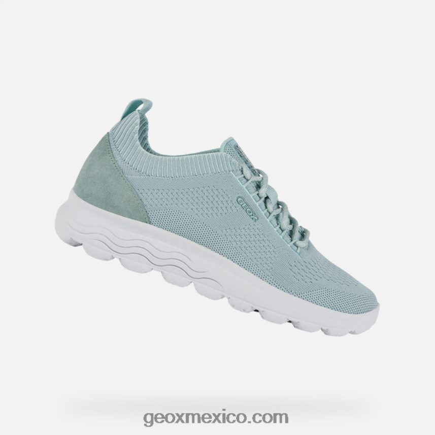 mujer esferica verde claro Geox L846PZ25
