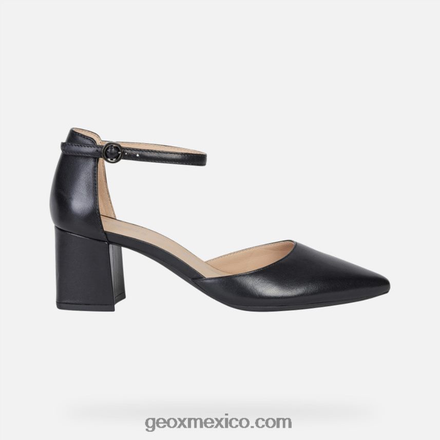 mujer grande negro Geox L846PZ278