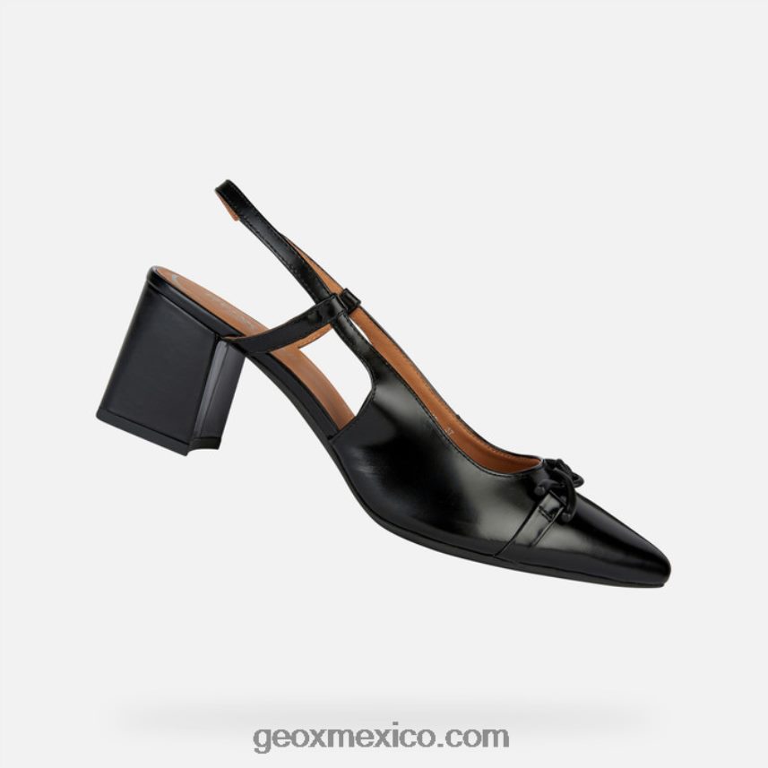 mujer grande negro Geox L846PZ328