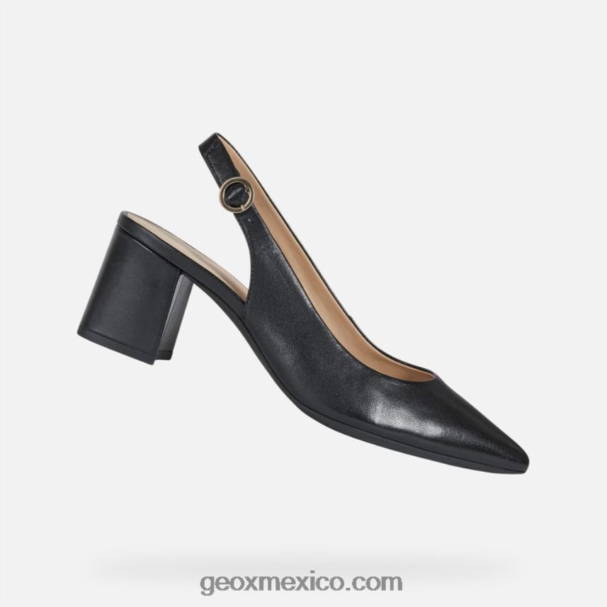 mujer grande negro Geox L846PZ511