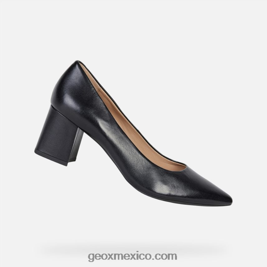 mujer grande negro Geox L846PZ536