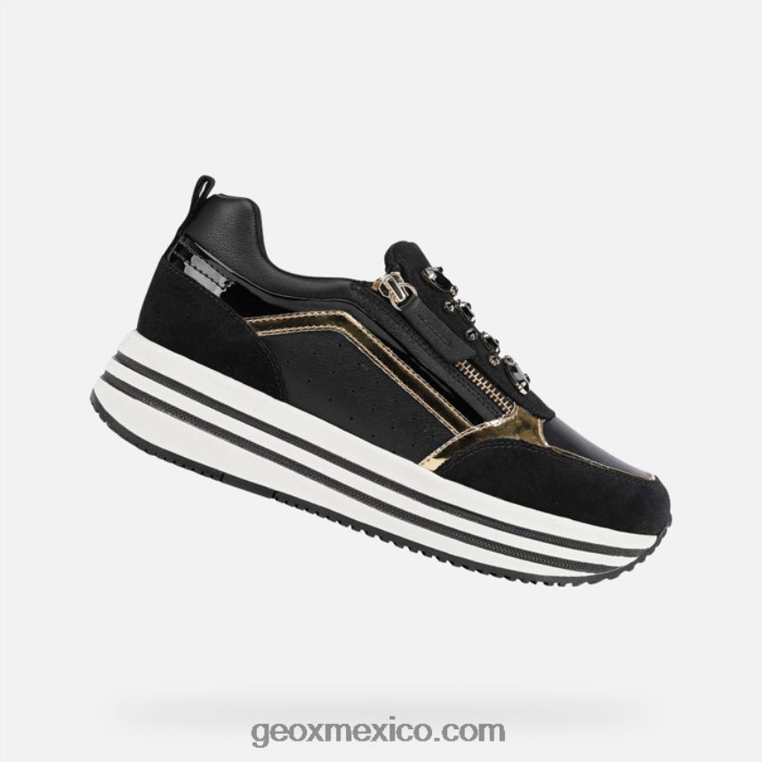 mujer kency negro Geox L846PZ448