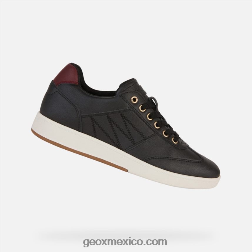 mujer meleda negro/burdeos oscuro Geox L846PZ254