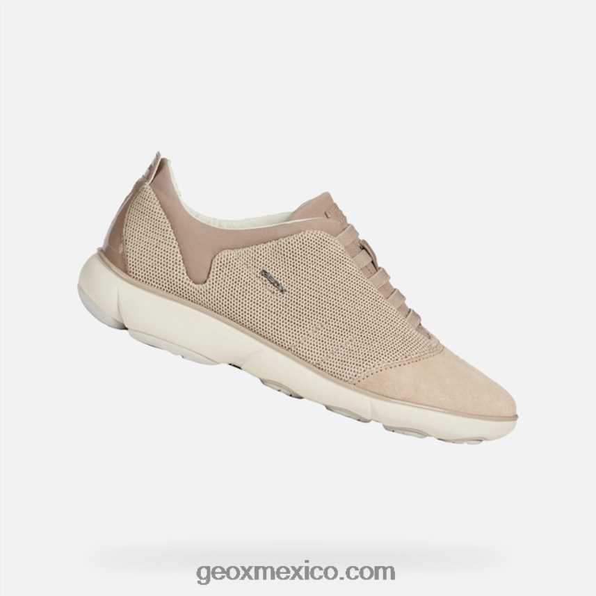 mujer nebulosa beige/crema Geox L846PZ324