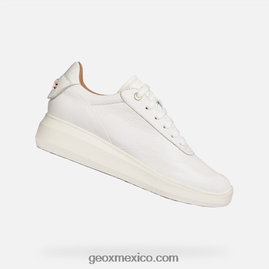mujer rubidia blanco Geox L846PZ595