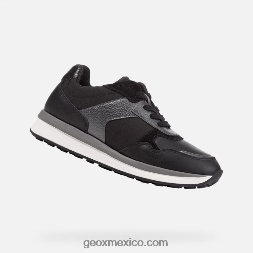 mujer runntix negro Geox L846PZ248