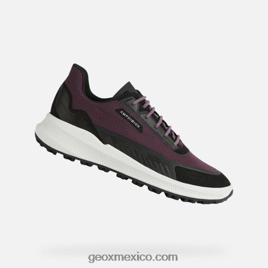pg1x abx mujer púrpura Geox L846PZ83