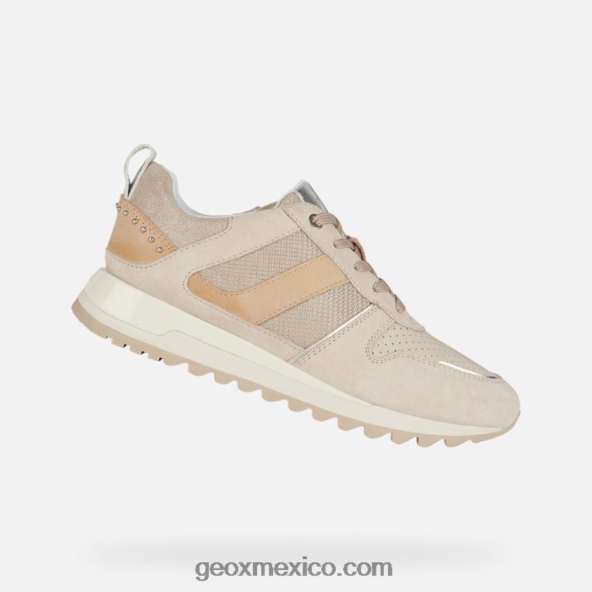 tabelya mujer beige/albaricoque Geox L846PZ415