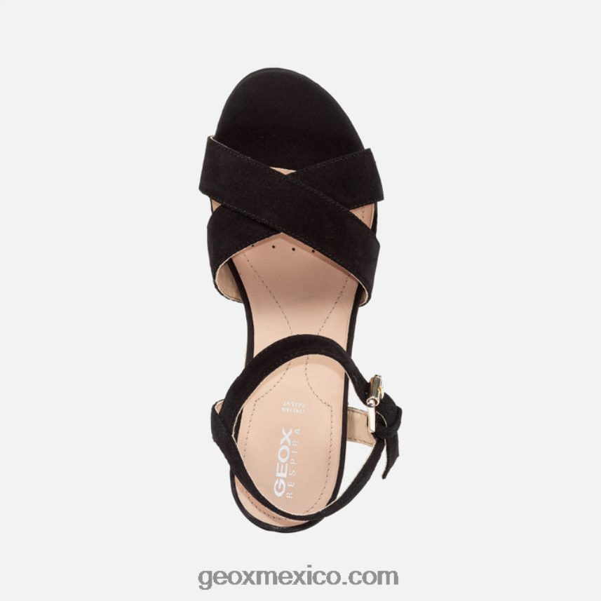 isquia corda mujer negro Geox L846PZ167