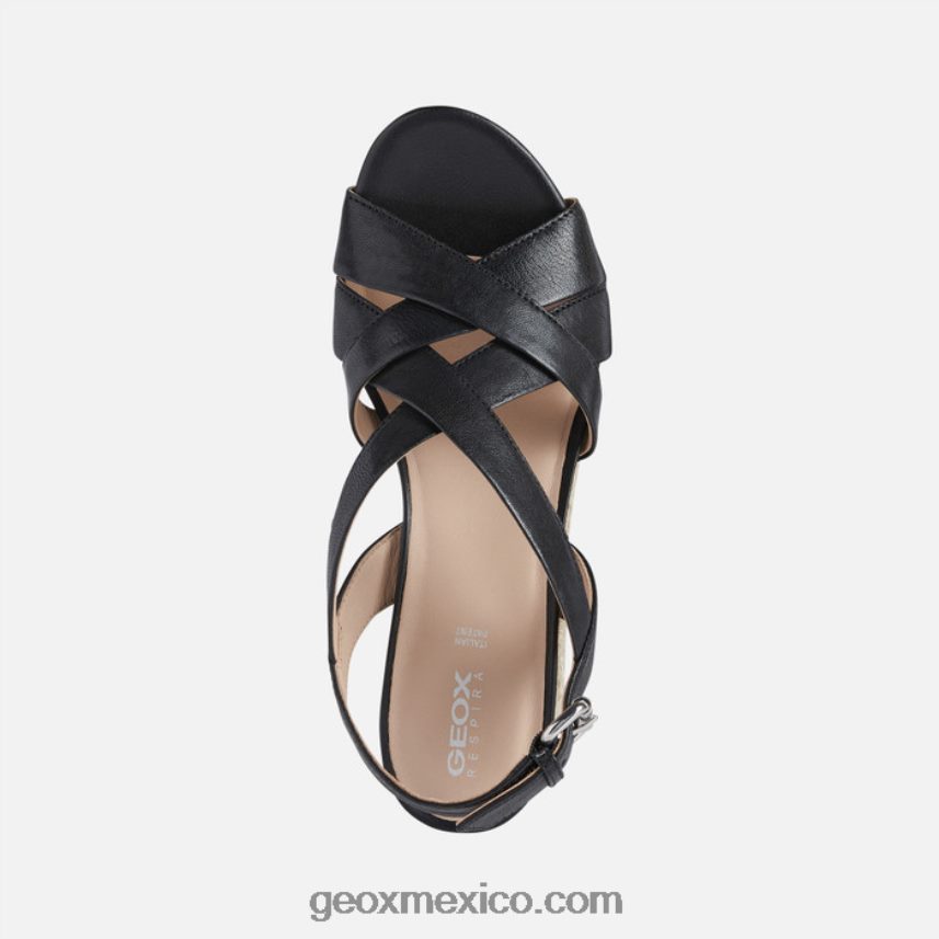 isquia corda mujer negro Geox L846PZ454