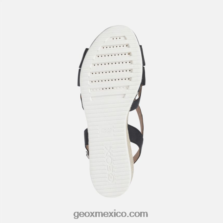 isquia corda mujer negro Geox L846PZ454