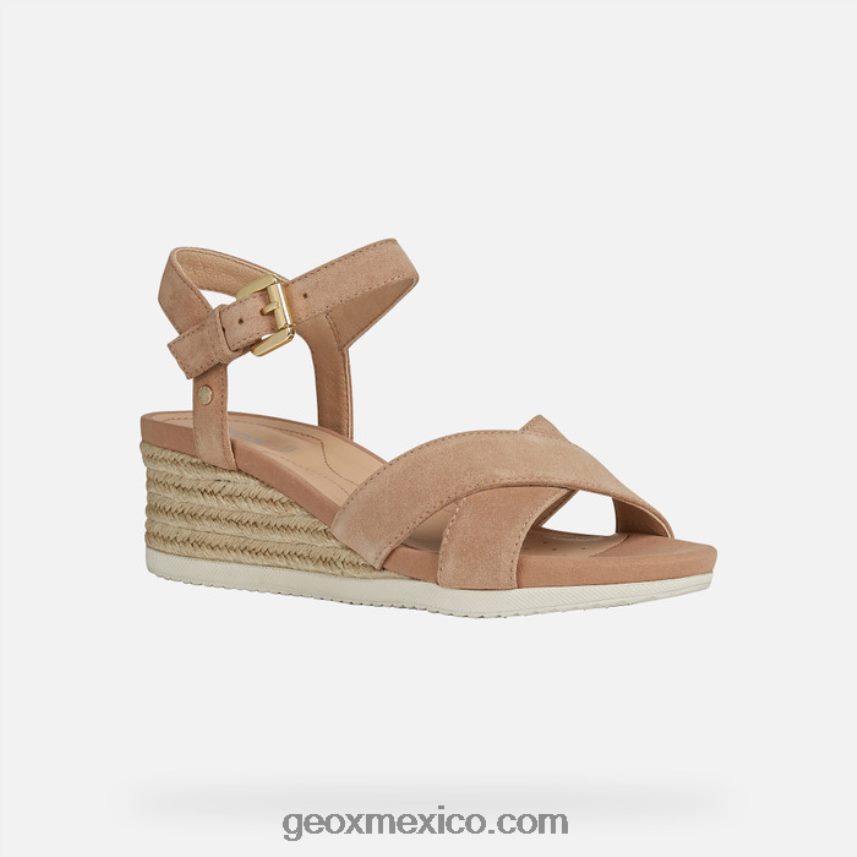 isquia corda mujer piel oscura Geox L846PZ166