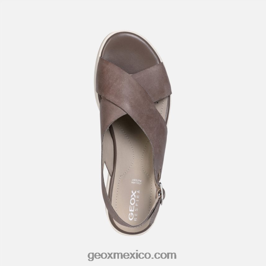 laudara mujer beige obscuro Geox L846PZ352