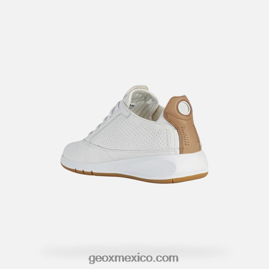 mujer aerantis blanco Geox L846PZ212