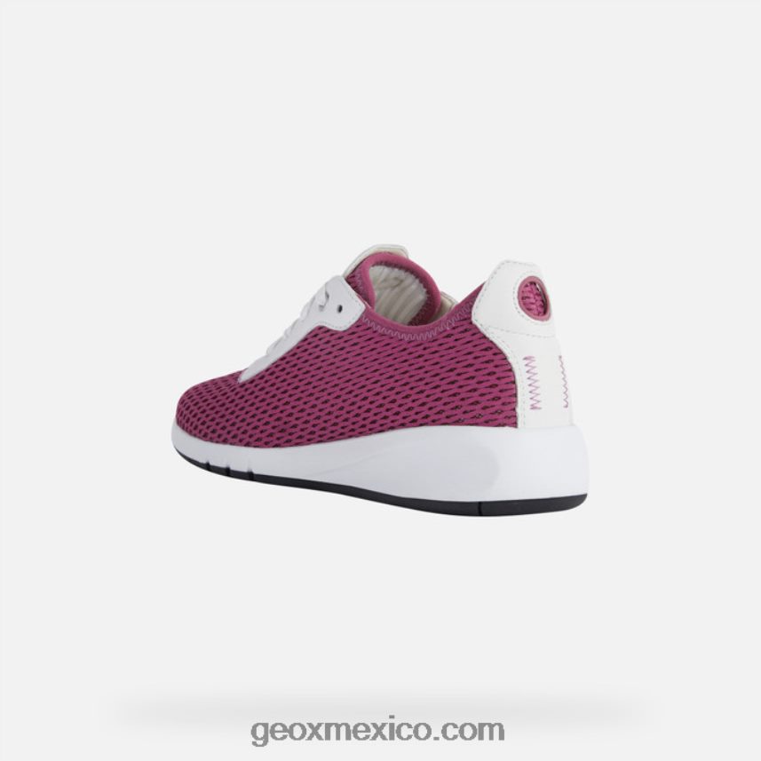 mujer aerantis fucsia/blanco Geox L846PZ335