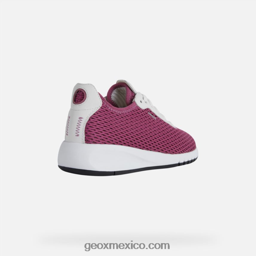 mujer aerantis fucsia/blanco Geox L846PZ335