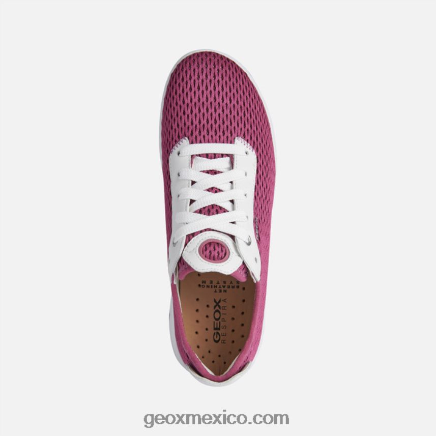 mujer aerantis fucsia/blanco Geox L846PZ335