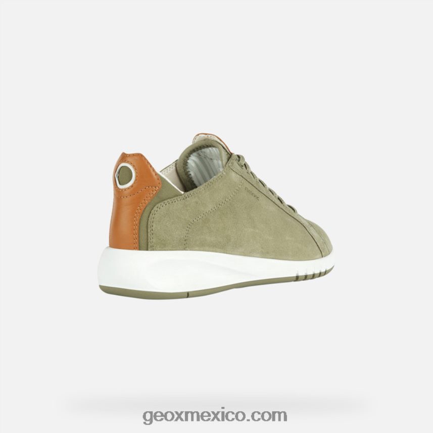 mujer aerantis pistacho/camello Geox L846PZ103