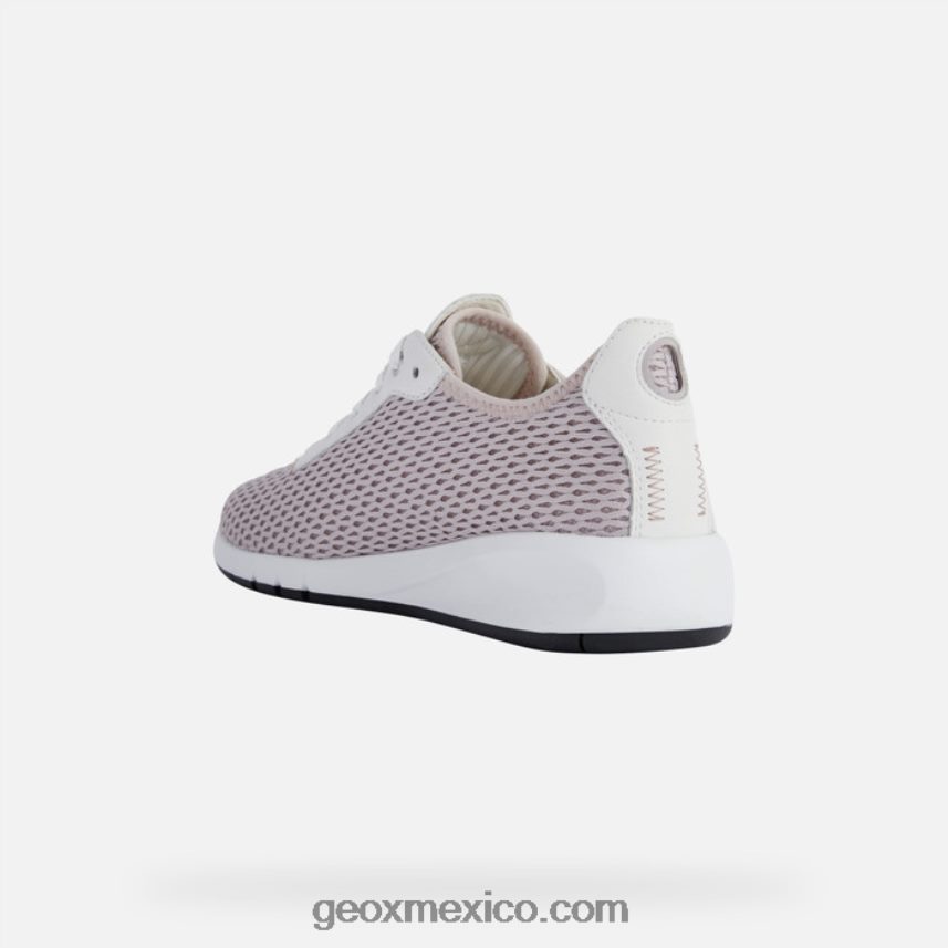 mujer aerantis rosa antiguo/blanco Geox L846PZ337