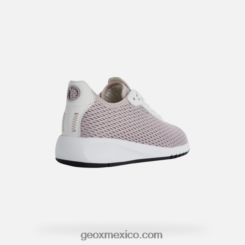 mujer aerantis rosa antiguo/blanco Geox L846PZ337