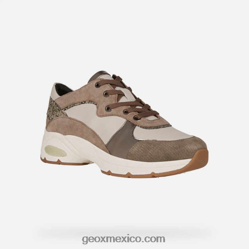 mujer alhora hielo/beige oscuro Geox L846PZ245