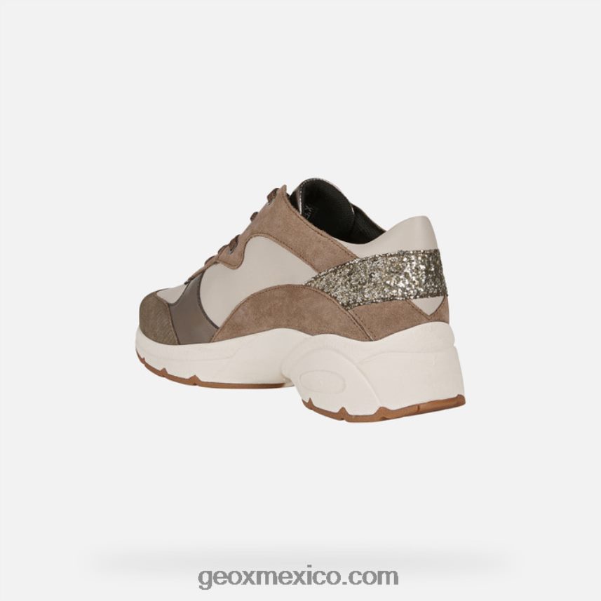 mujer alhora hielo/beige oscuro Geox L846PZ245