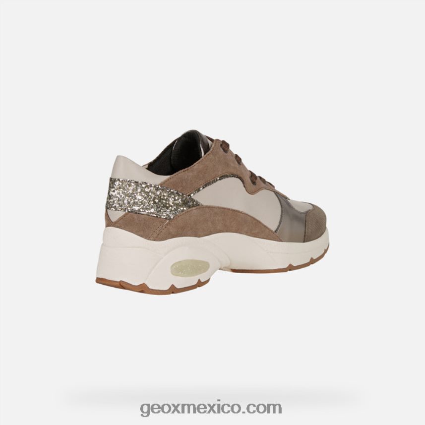 mujer alhora hielo/beige oscuro Geox L846PZ245