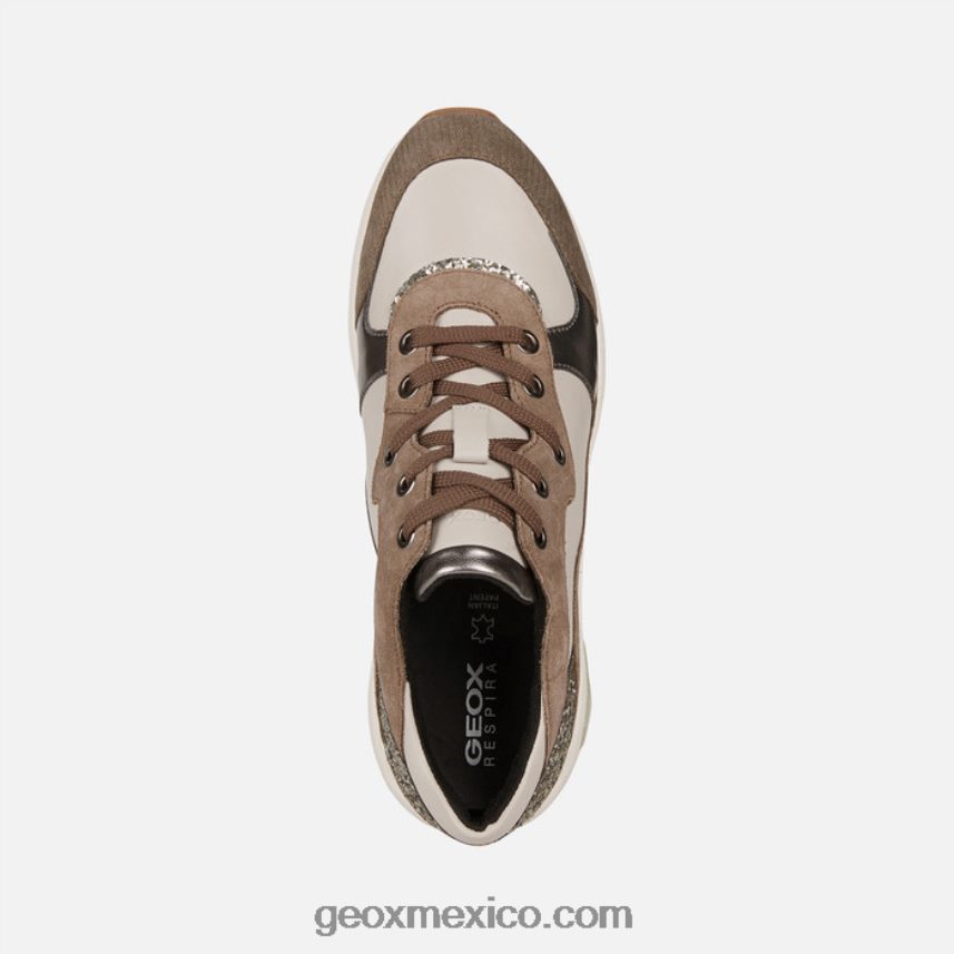 mujer alhora hielo/beige oscuro Geox L846PZ245