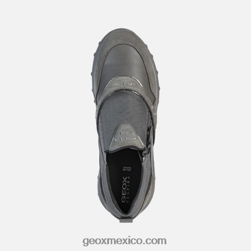 mujer alleniee gris oscuro Geox L846PZ417
