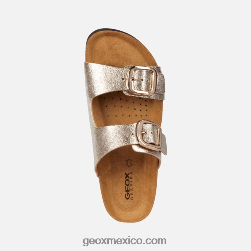 mujer alta brionia luz de oro Geox L846PZ1681