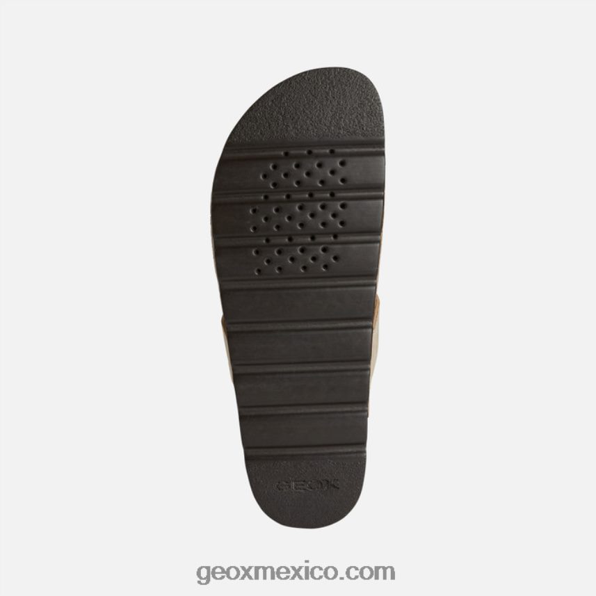 mujer alta brionia marrón claro Geox L846PZ379