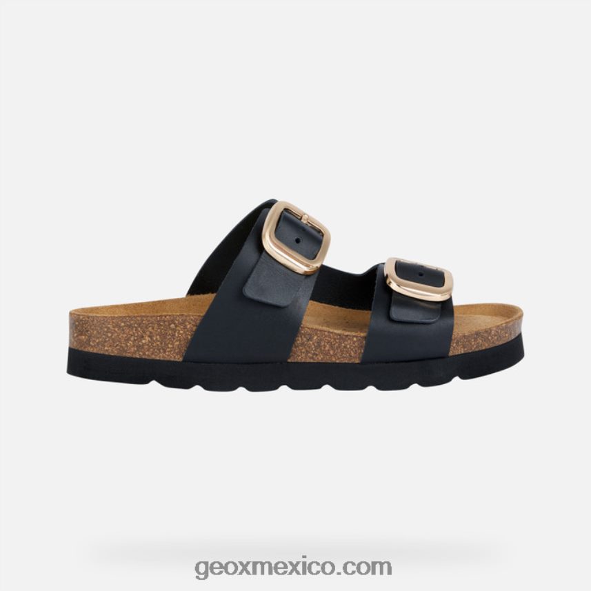 mujer alta brionia negro Geox L846PZ1701