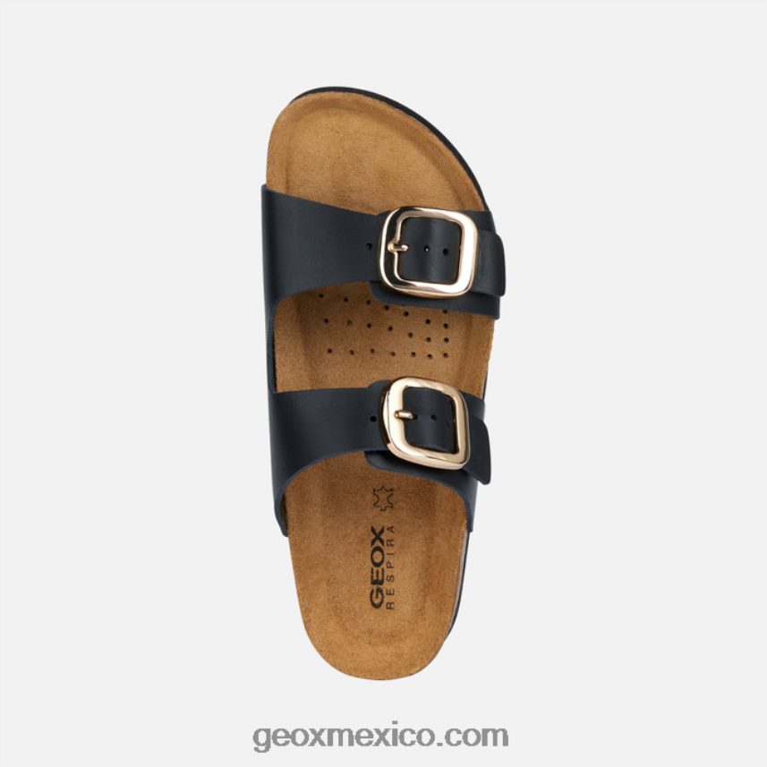 mujer alta brionia negro Geox L846PZ1701