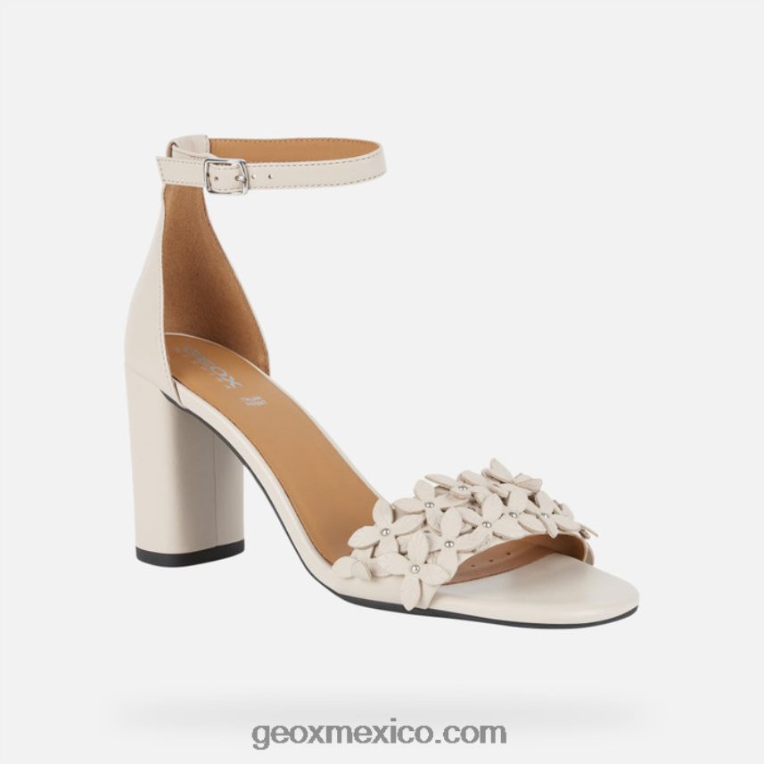 mujer alta eraklia crema Geox L846PZ499